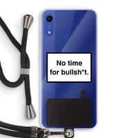 No time: Honor Play 8A Transparant Hoesje met koord
