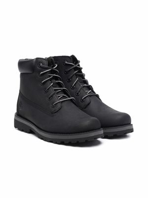 Timberland Kids bottines à lacets - Noir