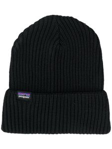 Patagonia bonnet en maille nervurée - Noir