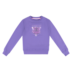 Vinrose Meisjes sweater - Navy blauw