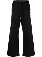 Lanvin pantalon de jogging ample à broderies - Noir
