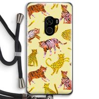 Cute Tigers and Leopards: Xiaomi Mi Mix 2 Transparant Hoesje met koord