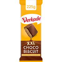 Verkade Choco Biscuitreep Karamel 225 g bij Jumbo