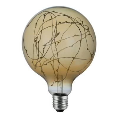 LED Globe G125 Gloeilamp - Duizend Lichten Goud 2W E27 2000K | Creative-Cables | Lamp kopen | Creative-Cables | Lamp kopen | Creative-Cables | Lamp |