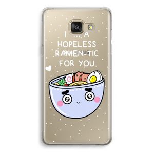 I'm A Hopeless Ramen-Tic For You: Samsung Galaxy A5 (2016) Transparant Hoesje