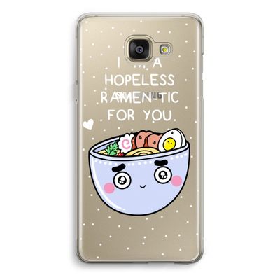 I'm A Hopeless Ramen-Tic For You: Samsung Galaxy A5 (2016) Transparant Hoesje