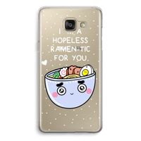 I'm A Hopeless Ramen-Tic For You: Samsung Galaxy A5 (2016) Transparant Hoesje