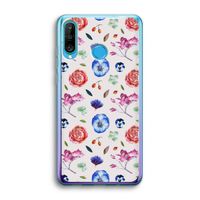 Bloemetjes: Huawei P30 Lite Transparant Hoesje