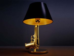 Golden Gun Lamp