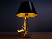 Golden Gun Lamp