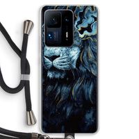 Darkness Lion: Xiaomi Mi Mix 4 Transparant Hoesje met koord