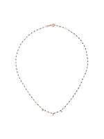 Gigi Clozeau collier en or rose 18ct et diamants - Noir