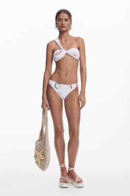 Bikinibroekje schelpen - WHITE - L