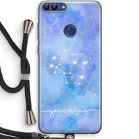 Sterrenbeeld - Licht: Huawei P Smart (2018) Transparant Hoesje met koord