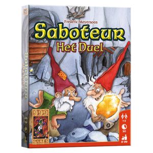 999 Games Saboteur: Het duel Kaartspel