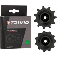 Trivio - derailleurwieltjes 11/11t chromo lagers