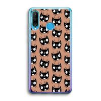 Kat: Huawei P30 Lite Transparant Hoesje Kat: Huawei P30 Lite Transparant Hoesje