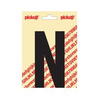 Deco letter n nobel zwart 120 mm - Pickup