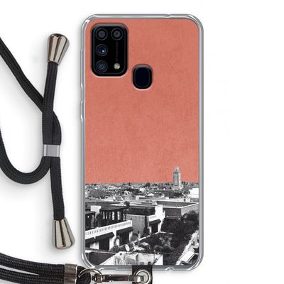 Marrakech Skyline : Samsung Galaxy M31 Transparant Hoesje met koord