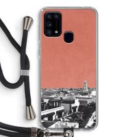 Marrakech Skyline : Samsung Galaxy M31 Transparant Hoesje met koord