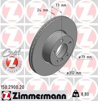 Remschijf Coat Z 150290020