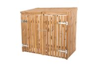 Containerberging hout dubbel