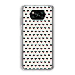 Hartjes: Xiaomi Poco X3 NFC Transparant Hoesje