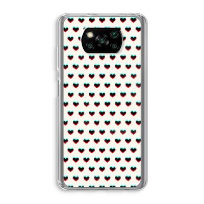 Hartjes: Xiaomi Poco X3 NFC Transparant Hoesje