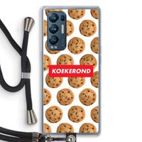 Koekerond: Oppo Find X3 Neo Transparant Hoesje met koord