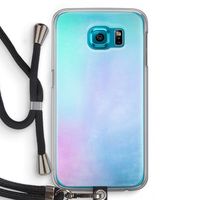 mist pastel: Samsung Galaxy S6 Transparant Hoesje met koord
