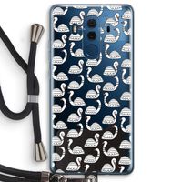 Zwanen: Huawei Mate 10 Pro Transparant Hoesje met koord