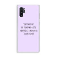 Tequila: Samsung Galaxy Note 10 Plus Transparant Hoesje Tequila: Samsung Galaxy Note 10 Plus Transparant Hoesje