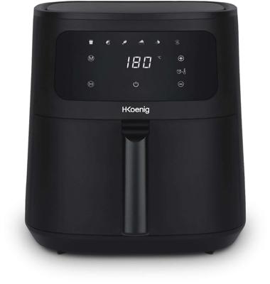 HKoeNIG Olievrije Friteuse - FRY840 - 4L Capaciteit - 6 Kookprogramma's - 1300W