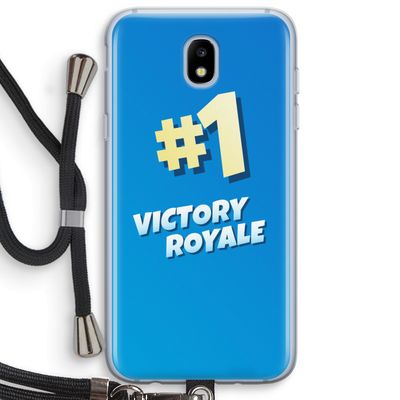 Victory Royale: Samsung Galaxy J5 (2017) Transparant Hoesje met koord