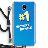 Victory Royale: Samsung Galaxy J5 (2017) Transparant Hoesje met koord