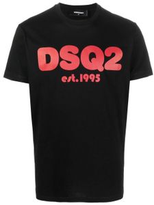 DSQUARED2 t-shirt à logo imprimé - Noir