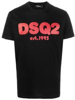 DSQUARED2 t-shirt à logo imprimé - Noir - thumbnail