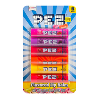 Assorted Pez Lip Balm 6-Pack
