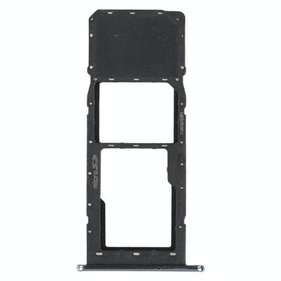 SIM-kaart lade + Micro SD-kaart lade voor LG K61 LMQ630EAW LM-Q630 (Blauw)