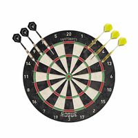 Dartbord Rogue Bristle met 2 sets dartpijlen 23 grams