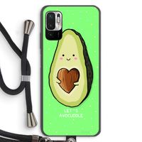 Avocuddle: Xiaomi Redmi Note 10 5G Transparant Hoesje met koord