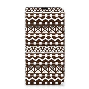 iPhone 13 Pro Max Hoesje met Magneet Aztec Brown