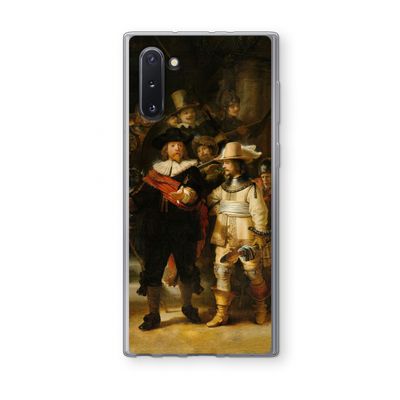 De Nachtwacht: Samsung Galaxy Note 10 Transparant Hoesje