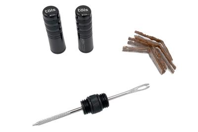 Töls Tubeless bandenreparatieset - Zwart Töls Tubeless bandenreparatieset - Zwart