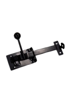 Waelbers Tuinheksluiting 100x60mm zwart