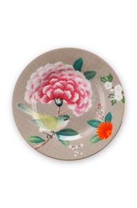 Pip Studio Blushing Birds Petit Four Khaki 12 cm