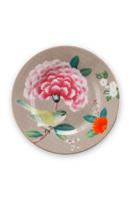 Pip Studio Blushing Birds Petit Four Khaki 12 cm - thumbnail