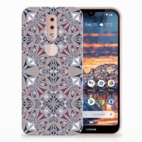 Nokia 4.2 | TPU | Siliconen hoesje | Flower Tiles