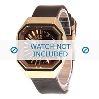 Diesel horlogeband DZ5151 Leder Bruin 18mm