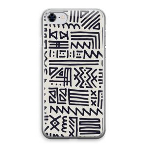 Marrakech print: iPhone 8 Transparant Hoesje